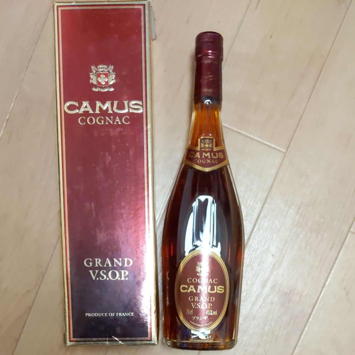 カミュ Grand700ml40%20年以上前に購入しました 箱付き CAMUS カミュ Grand700ml40%20年以上前に購入しました 箱付き CAMUS
