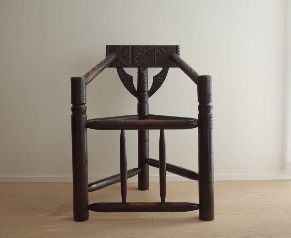 イギリス アンティークTurners Chairアームチェア / 英国アンティーク ターナーチェア ヴィクトリアン様式 モンクチェア 椅子 家具