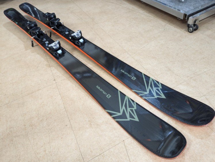 4☆希少 高年式!【SALOMON/サロモン】QST92 フリーライドスキー 177cm