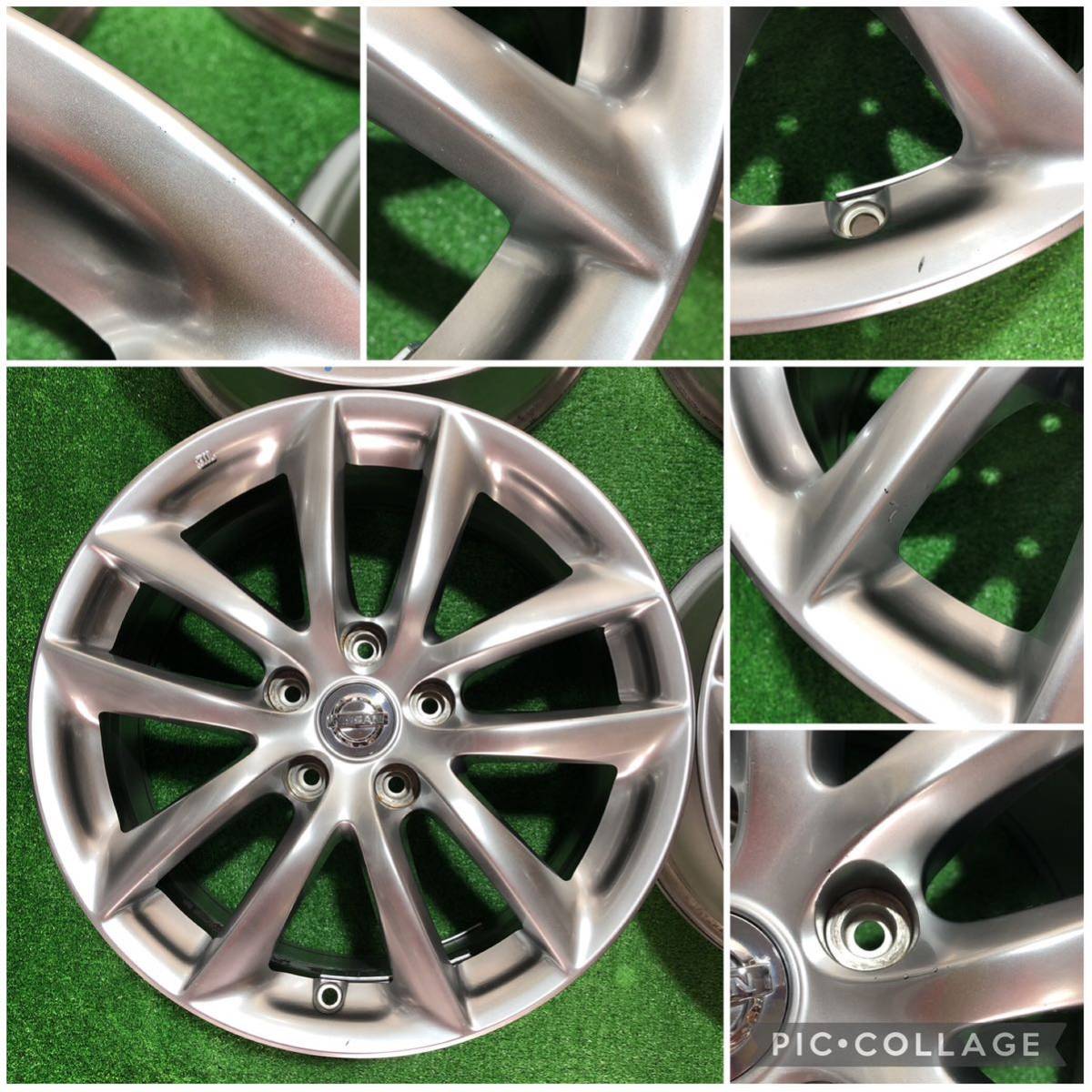 NISSAN 純正】V36スカイラインクーペ 17インチアルミホイール4本!-