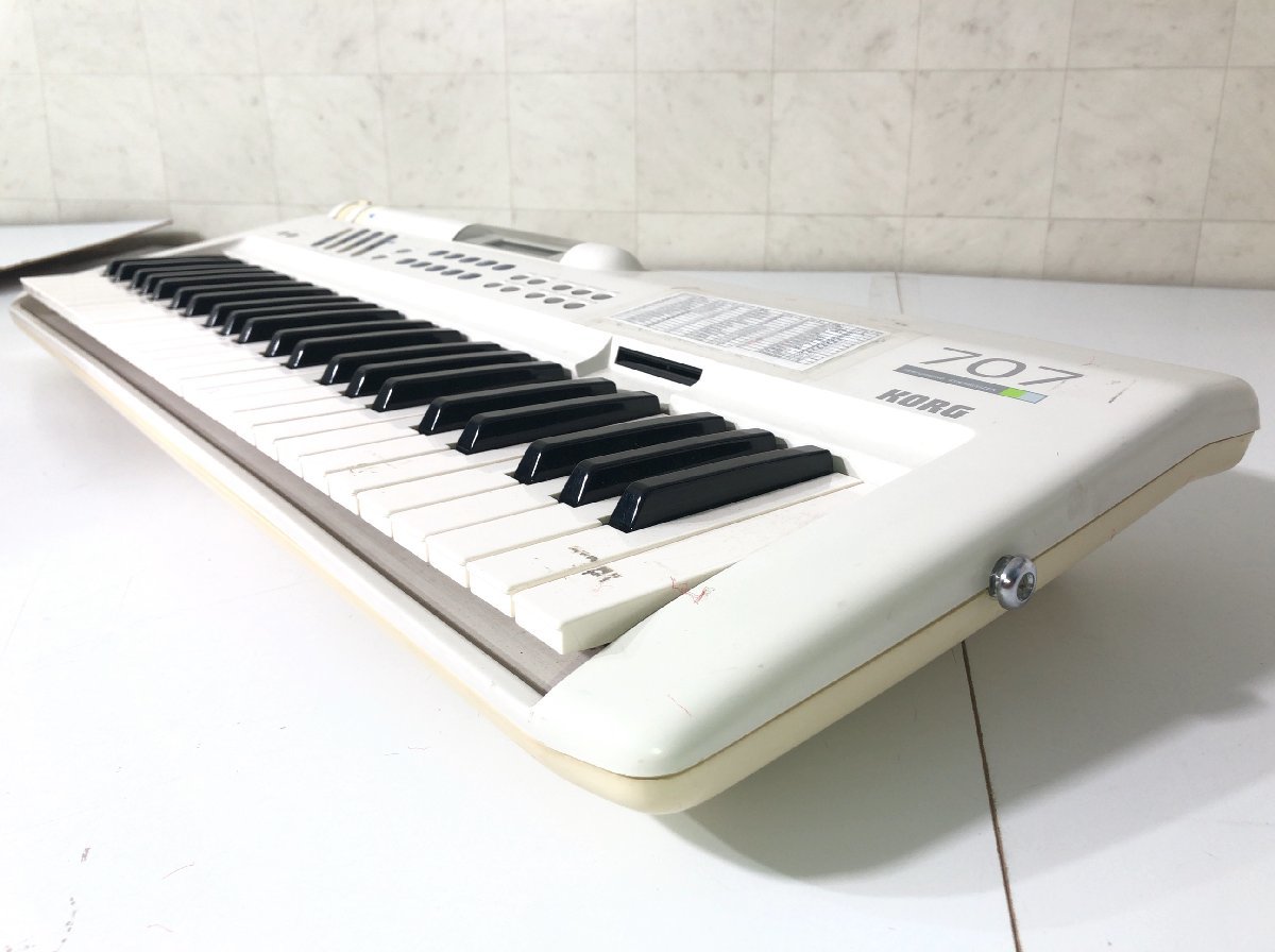 バーゲンセール KORG コルグ 707 シンセサイザー 動作品