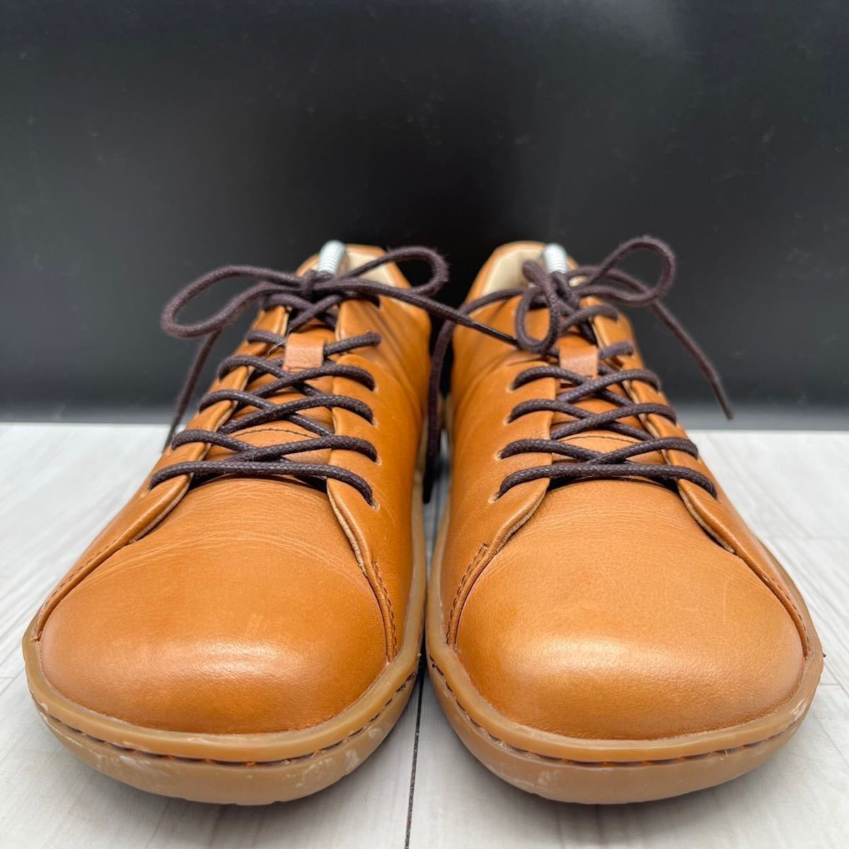【美品】BIRKENSTOCK ビルケンシュトック 25 スニーカー レザー