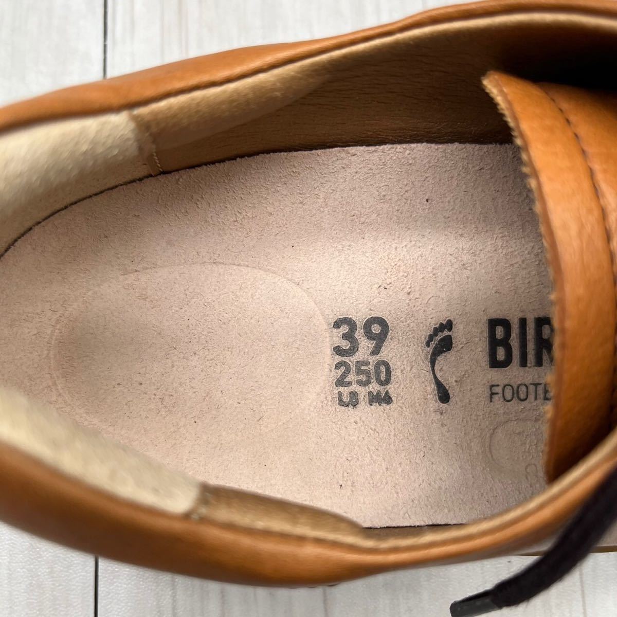 【美品】BIRKENSTOCK ビルケンシュトック 25 スニーカー レザー