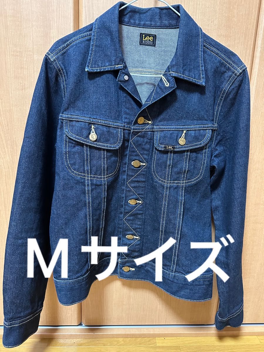スイーツ柄 ブルー リーLee RAIDERSデニムジャケットイエローステッチG
