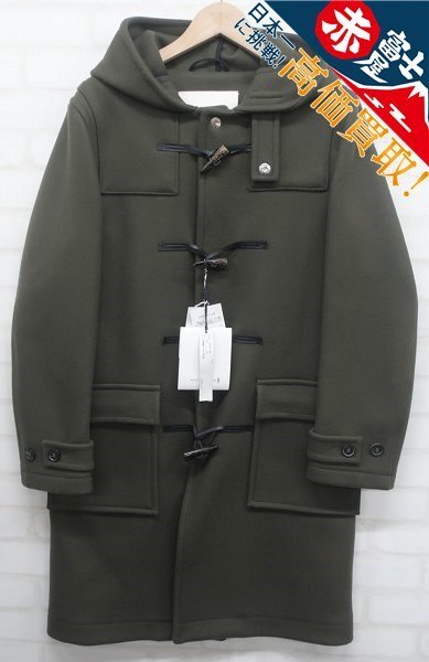 3J0916 未使用品 Macintosh ウールダッフルコート WEIR GM-013