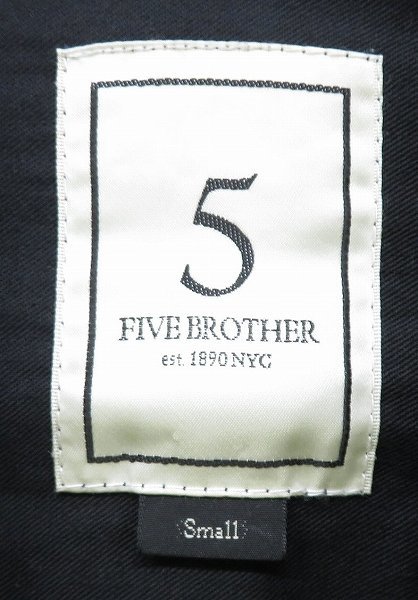 3J0882/FIVE BROTHER ウール混チェスターコート ファイブブラザー_画像5