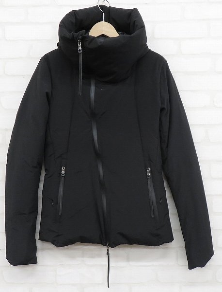 3J1212/The Viridi-anne Cotton Nylon Hooded Down VI-2391-06 ヴィリディアン ハイネックダウンジャケット_画像2