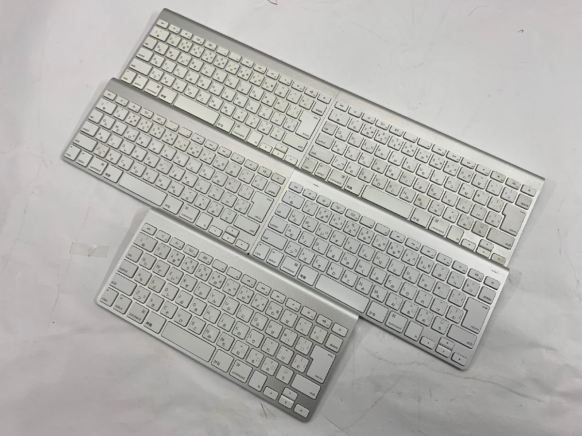 【未検査品】 Apple Wireless Keyboard (JIS) MC184J/B 5個セット [Etc]の画像1