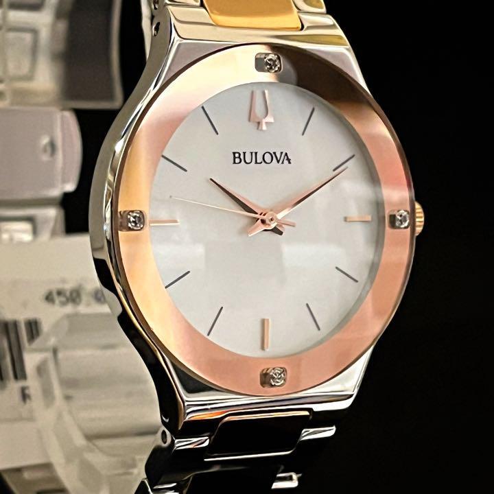 最高級 【綺麗】BULOVA/ブローバ/レディース腕時計/お洒落/展示品特価