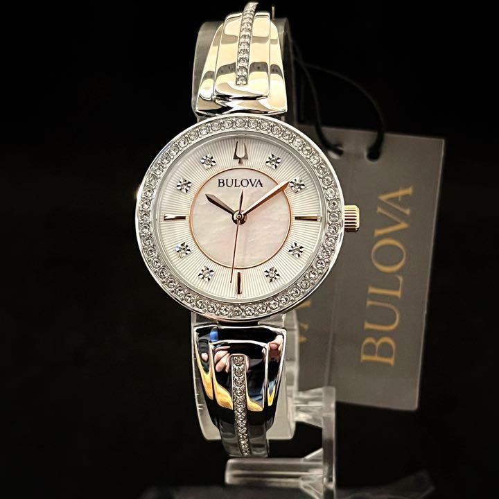 ヤフオク! - 【ネックレス付】BULOVA/ブローバ/レディース腕時計/...