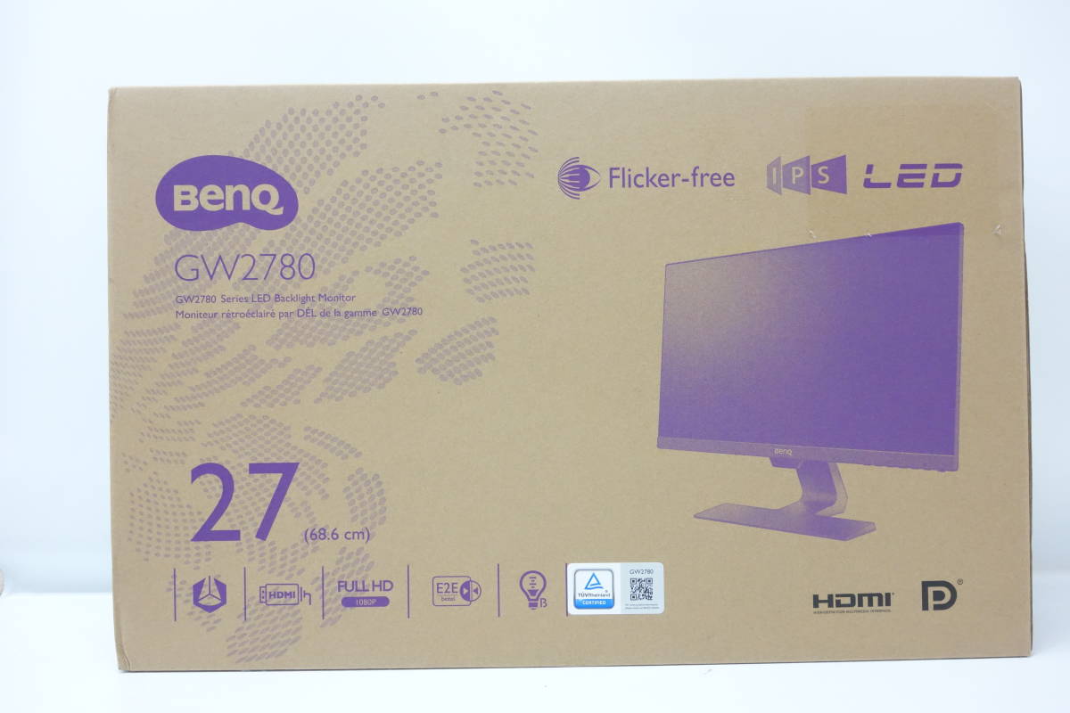 未開封 BenQ ベンキュー 27インチ モニター GW2780 パソコン ゲーム