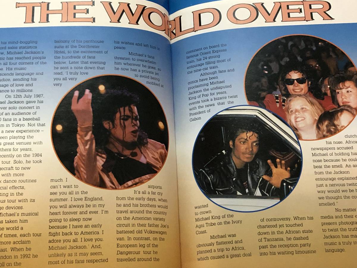  prompt decision foreign book MICHAEL JACKSON SPECIAL Michael * Jackson 1993 year 