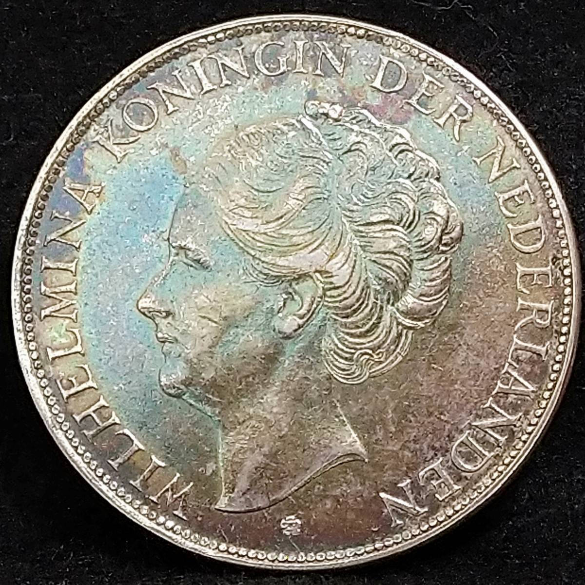 オランダ銀貨　１９３０年　２．５グルデン　/　２５．０１ｇ_画像5