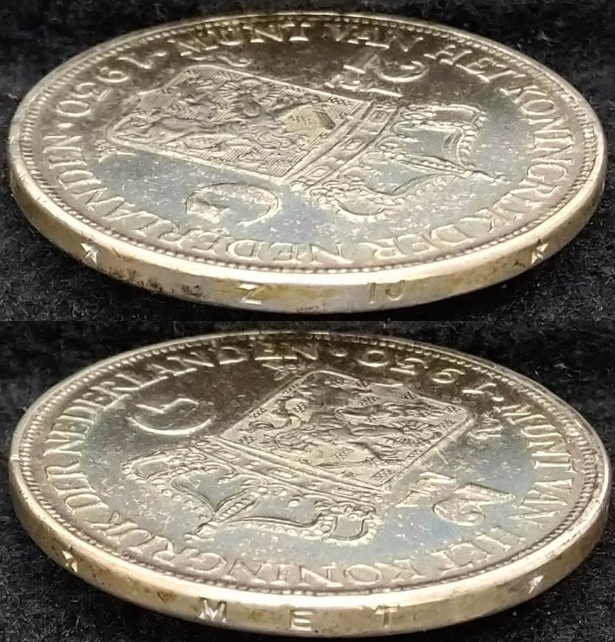 オランダ銀貨　１９３０年　２．５グルデン　/　２５．０１ｇ_画像9