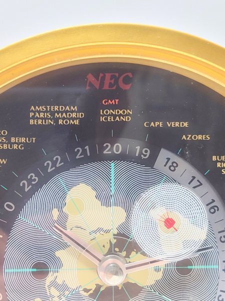 希少◇稼働◇【NEC/日本電気株式会社】トランジスタクロック 希少◇稼働◇【NEC/日本電気株式会社】トランジスタクロック