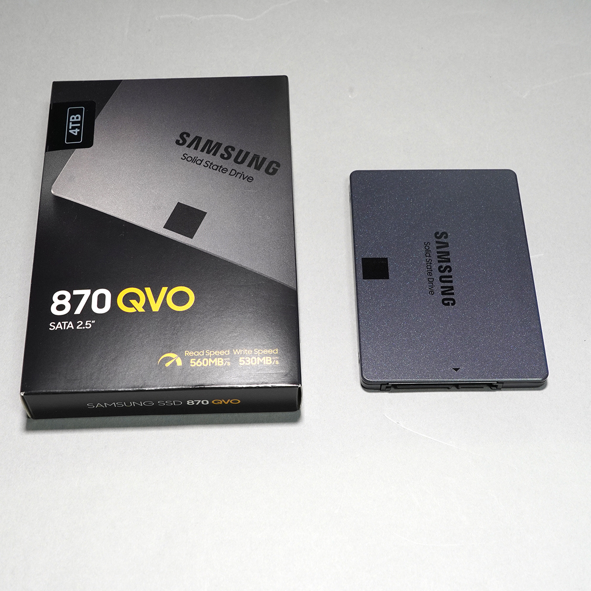 中古動作品・送料無料】SAMSUNG サムスン 4000GB 4TB SATA SSD 870 QVO ...