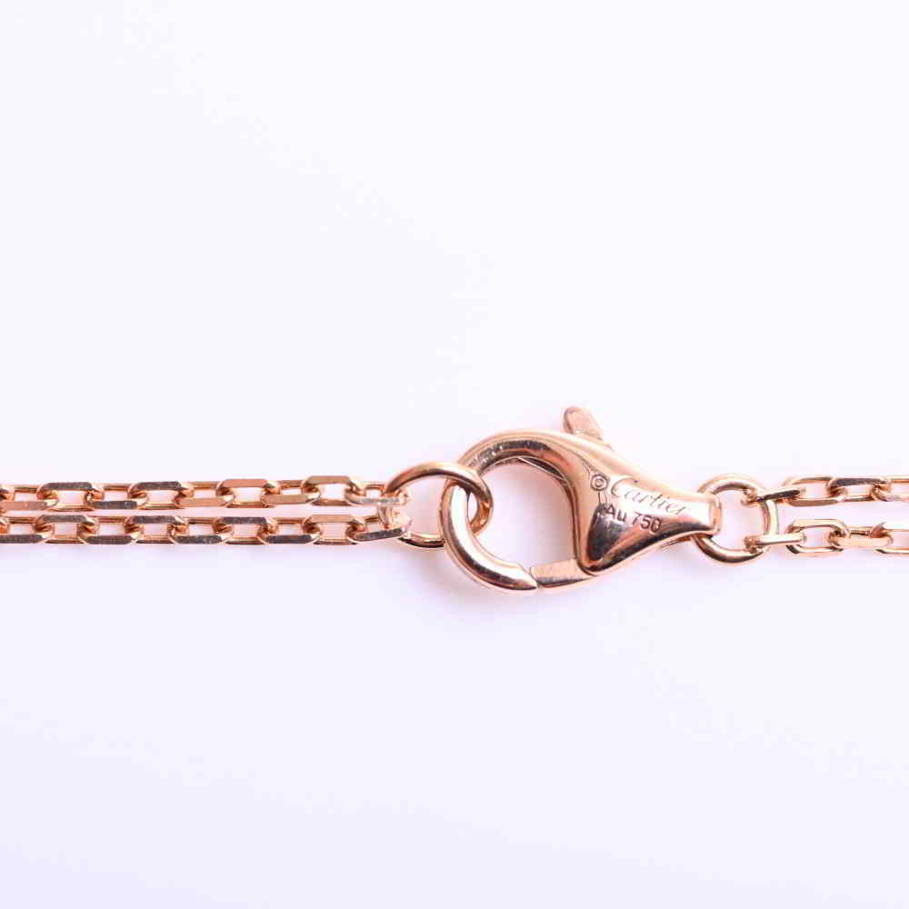 【中古】 Cartier カルティエ K18PG ダイヤ ラブサークル ブレスレット ダイヤモンド by_カルティエブレスレット・バングル