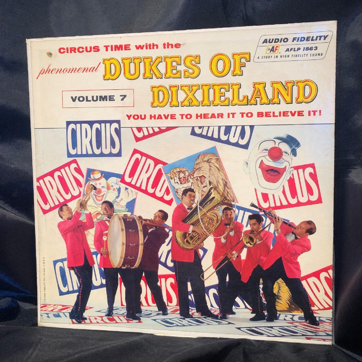The Dukes Of Dixieland / Circus Time With The Dukes Of Dixieland, Volume 7 LP Audio Fidelity_画像1
