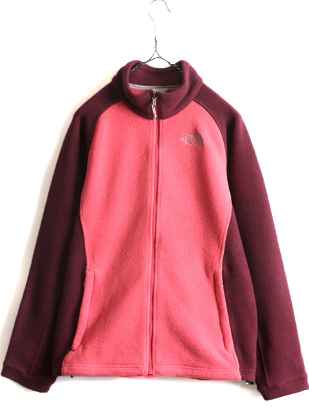 新品 L レディース ジャケット フリース 2トーン ノースフェイス □ US