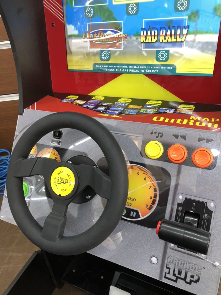 新品・未開封】アーケード1UP アウトラン 全4ゲーム搭載 www