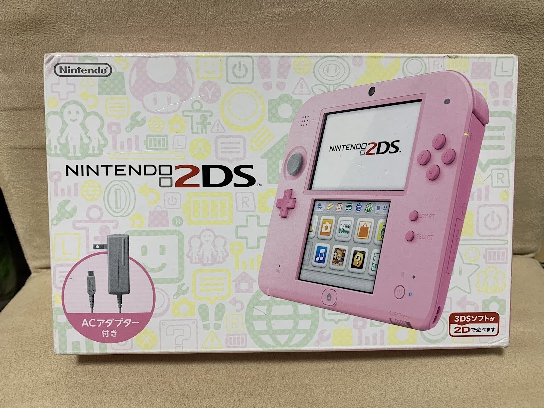 72%以上節約 ニンテンドー 2DS 本体 ピンク ソフト1本