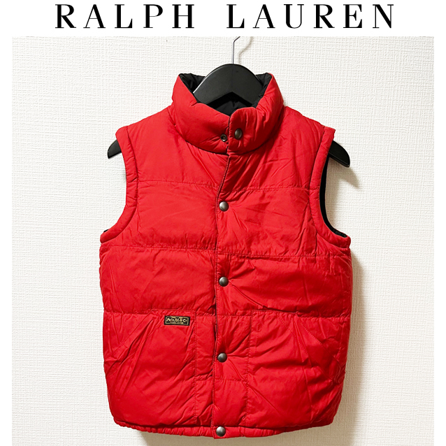 Ralph Laurenラルフローレン正規品美品ベスト/リバーシブル