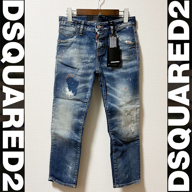 新品◆DSQUARED2◆ディースクエアード　デニム　ジーンズ　クールガールクロップ