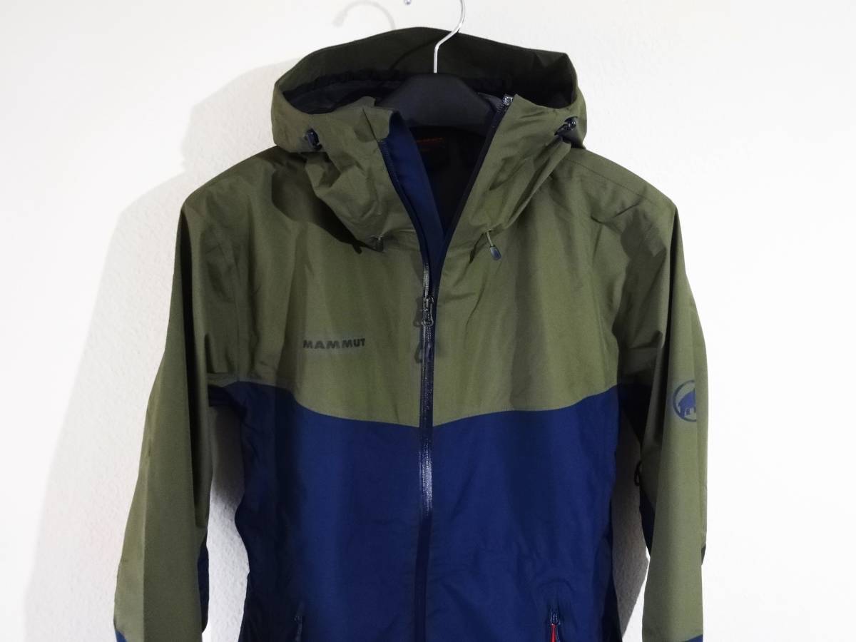 日本未発売 新品 マムート ゴアテックス GORETEX メンズ XL 2XL 新品 防水ジャケット レインジャケット レインウェア ハイキング 登山 釣り