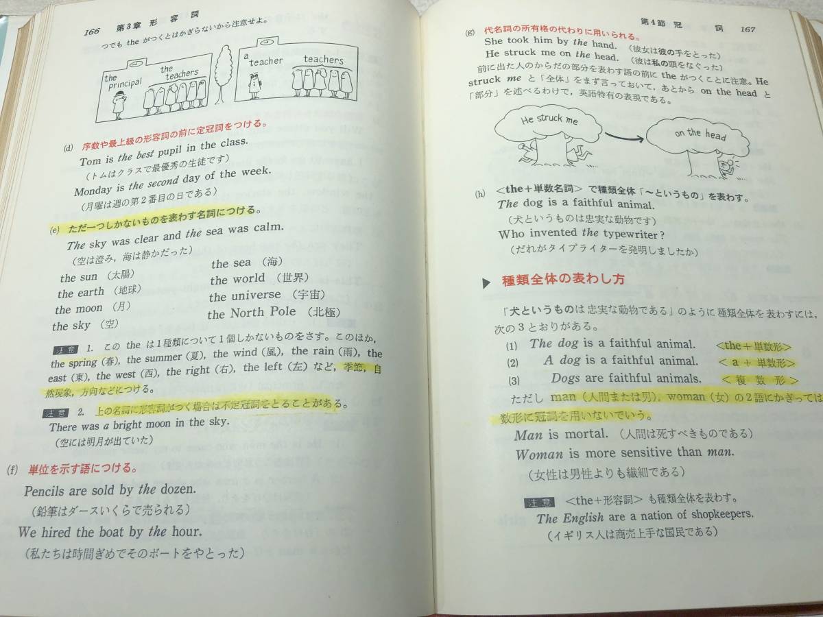 ※状態が非常に悪い　旺文社　よくわかる英文法　小川芳男　赤尾好夫共著　昭和51年発行　送料300円　【a-3877】_画像6