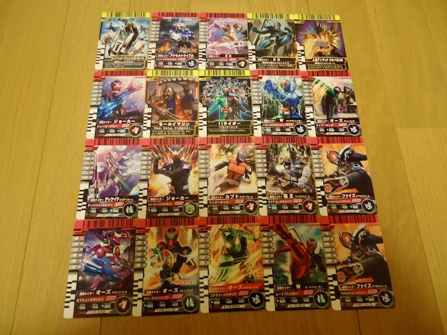  Kamen Rider карта rider Battle Ganbaride 100 листов суммировать эта 1