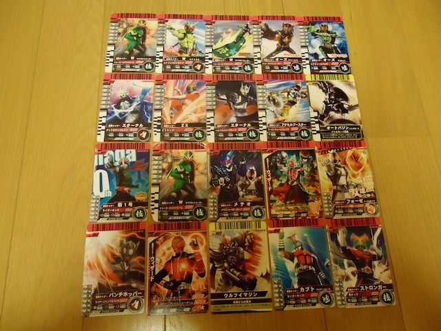  Kamen Rider карта rider Battle Ganbaride 100 листов суммировать эта 1