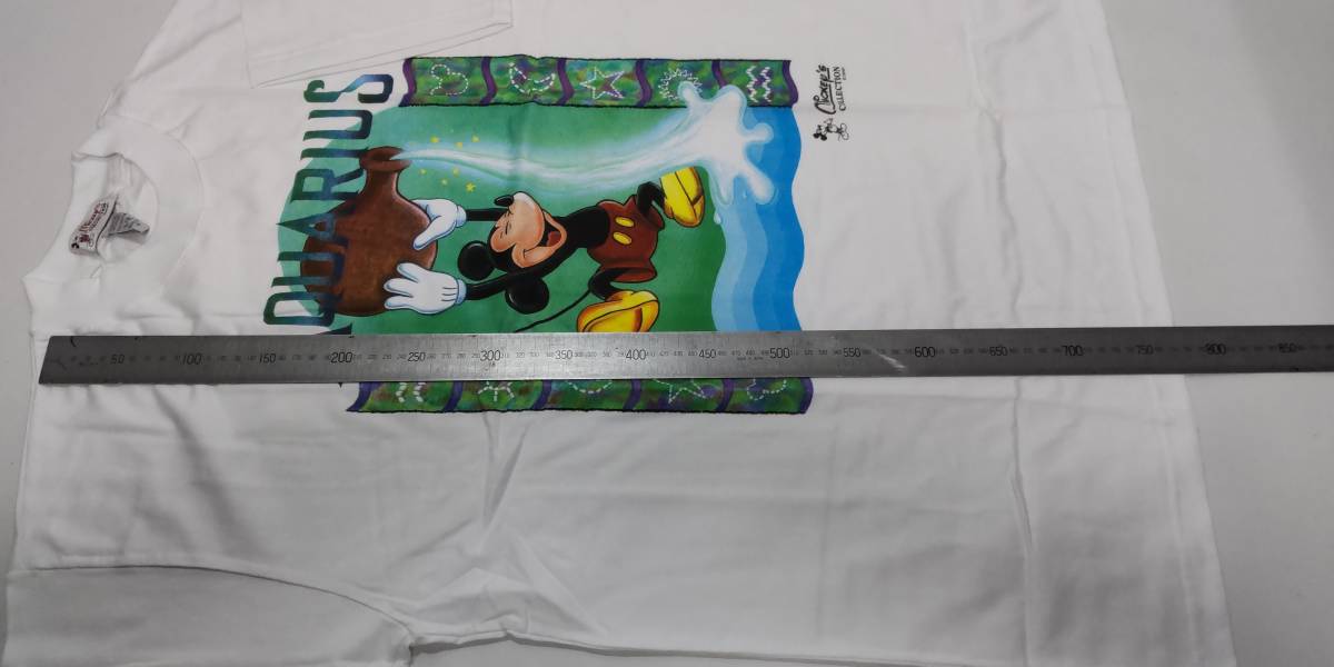 「ミッキーマウス 半袖Tシャツ L/XL Mickey's COLLECTIONS DISNEY 白色系」未使用【送料無料】「おかあさんのお針箱」00200409_画像6