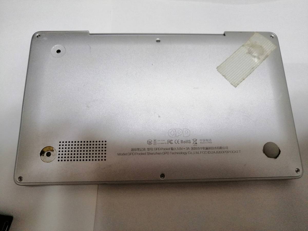 GPD Pocket 初期モデル。Windows10Proに載せ替え済み ジャンク
