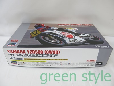  Hasegawa Yamaha YZR500 OW98 team Lucky Strike donkey -tsu1988 plastic model not yet constructed Hasegawa