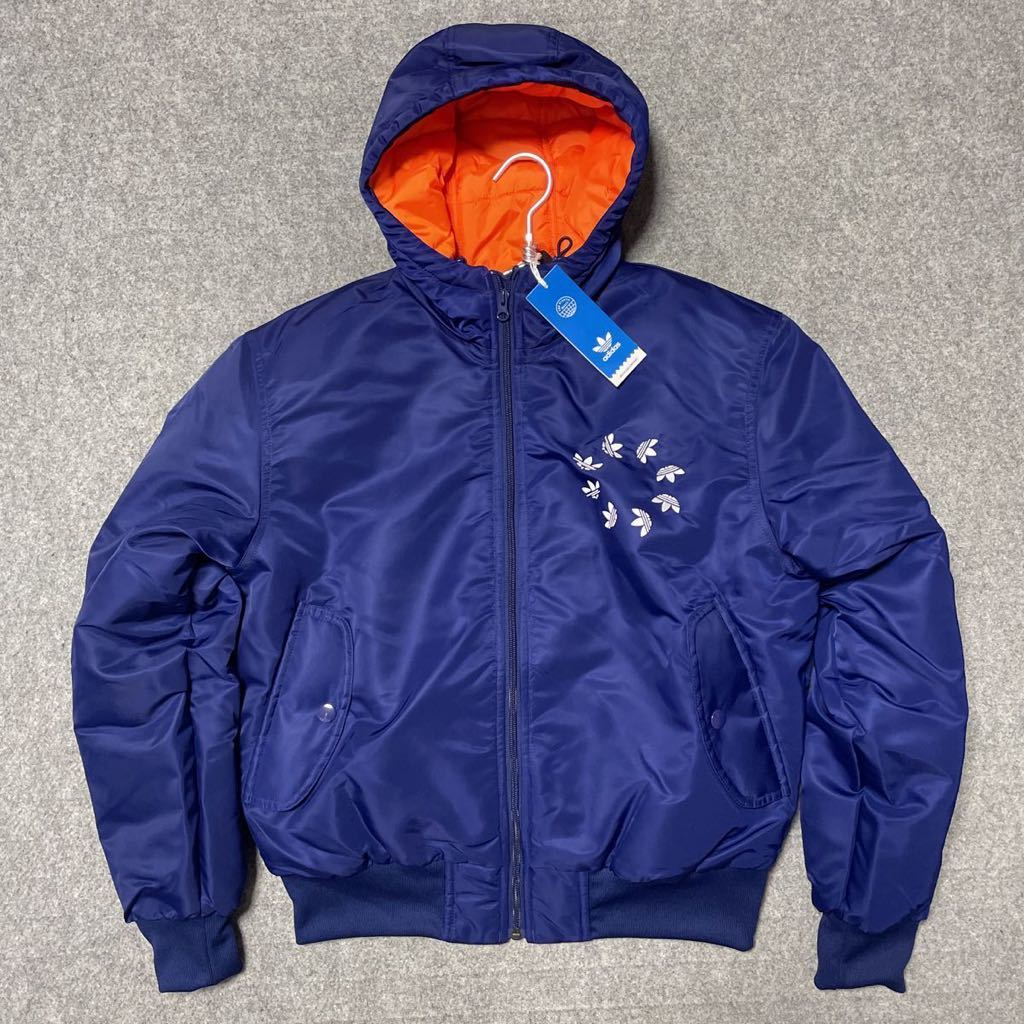 Lサイズ ★新品 アディダス オリジナルス ボールド 中綿 ボンバー ジャケット MA-1 adidas originals BOMBER エコダウン H3559_画像2