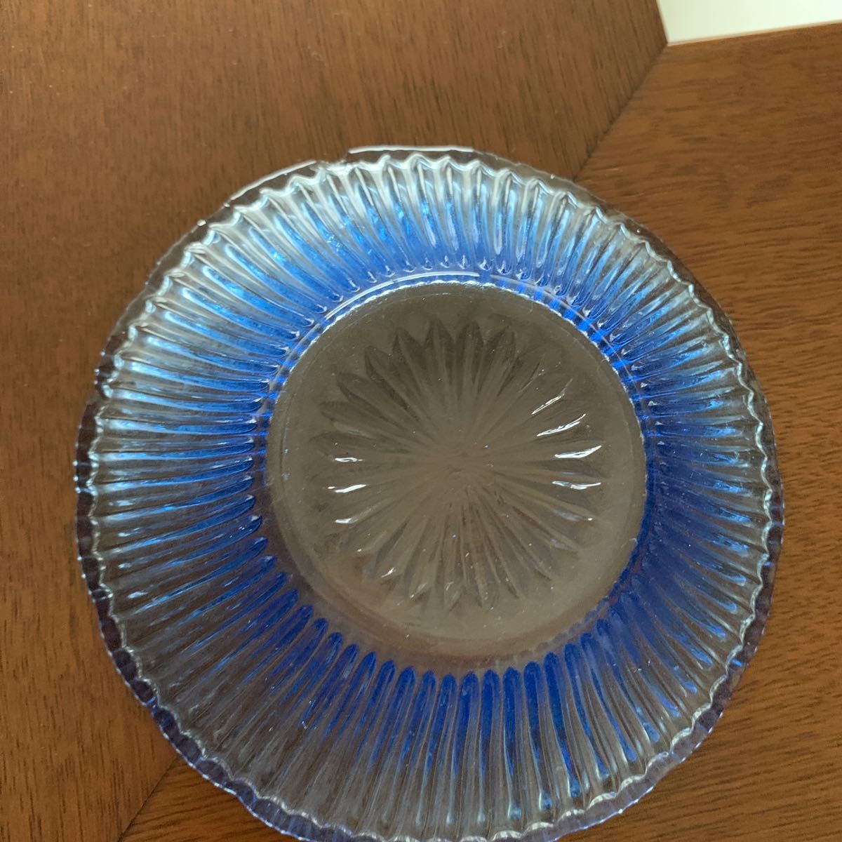 昭和レトロ　ガラス小鉢　欠けあり　アンティーク食器