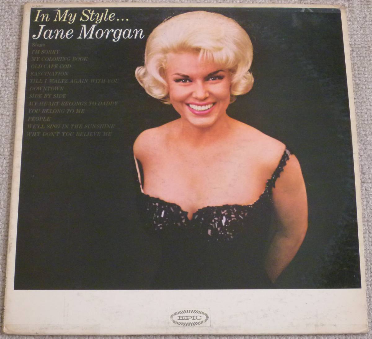 Jane Morgan『In My Style』LP_画像1