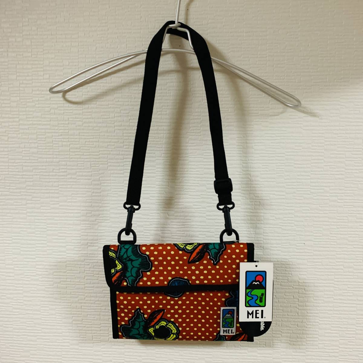 MEI(mei) -ko-te.la clutch shoulder bag CORDURA 2WAY compact sakoshu man and woman use smartphone outdoor ( new goods tag attaching unused goods )