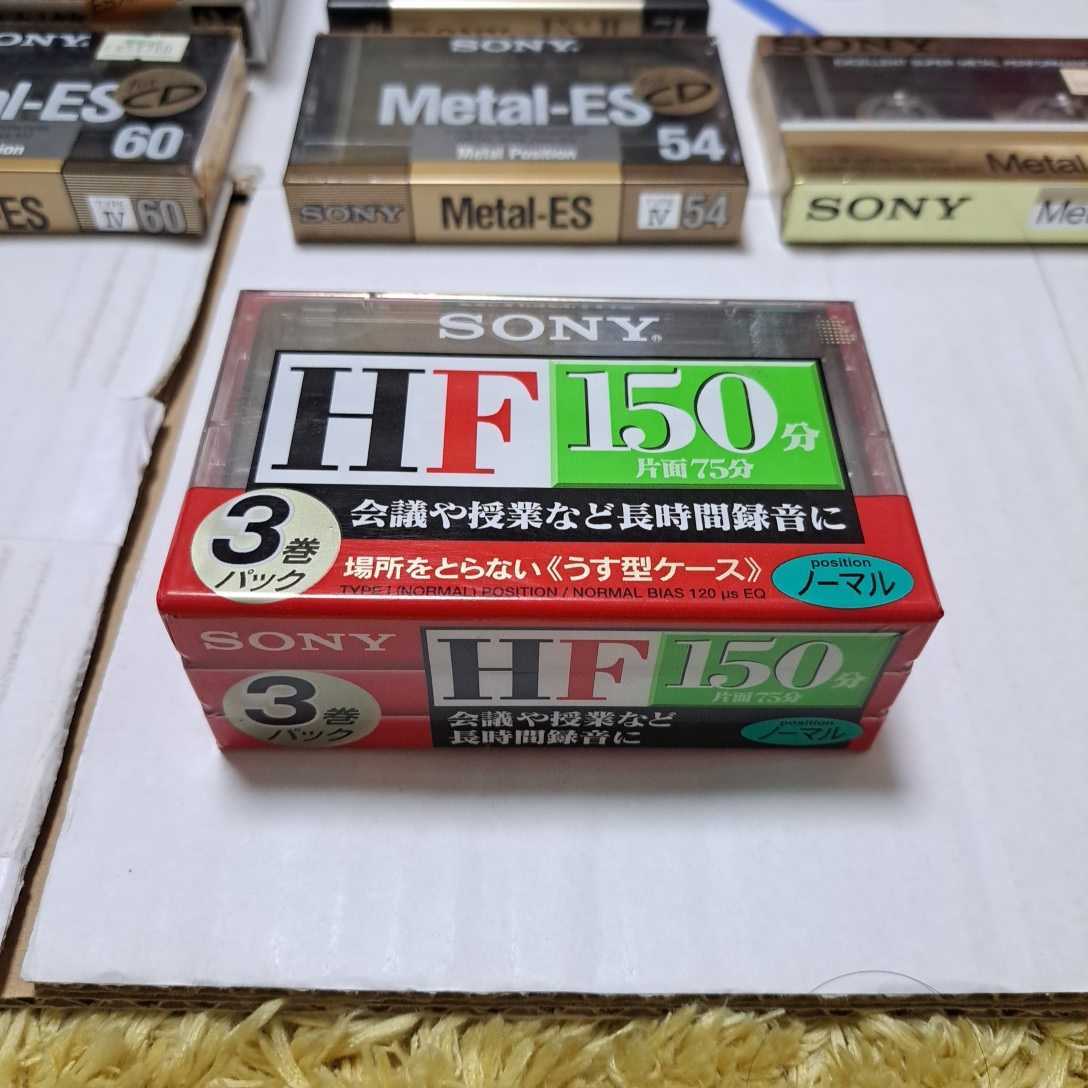 新品 未使用 カセットテープ セット SONY METAL ES・Ⅳ 60分 100分 metal-ES 90 ハイポジ ESII 16本セットの画像10