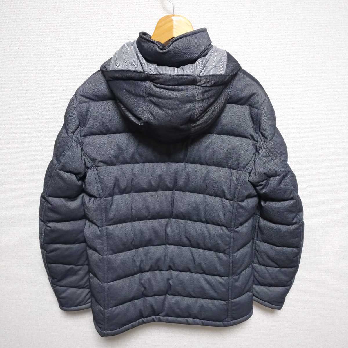 希少サイズ FRED PERRY フレッドペリー XL ダウンジャケット フード