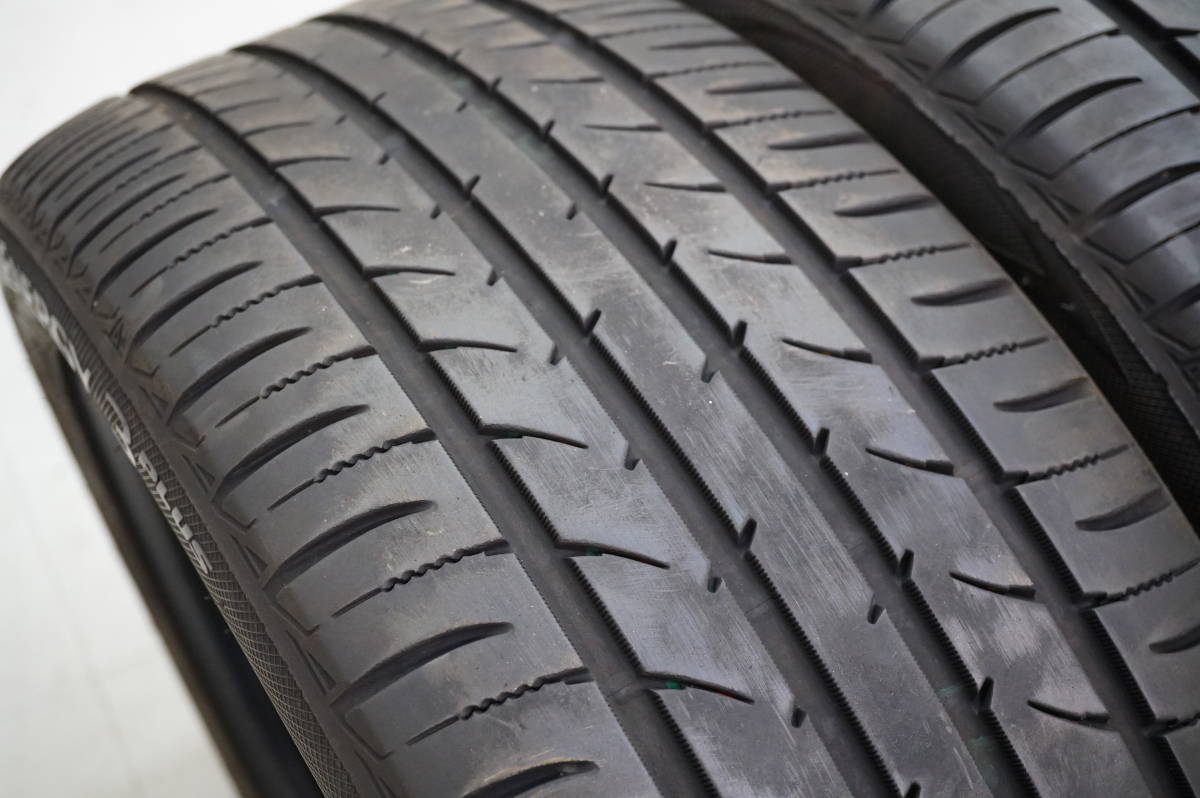 トーヨー ナノエナジー3プラス 225/45R17 94W 2018年製 中古2本 VWゴルフ ランエボ WRX STI スカイライン 他 [TZ154] 3-10_画像2