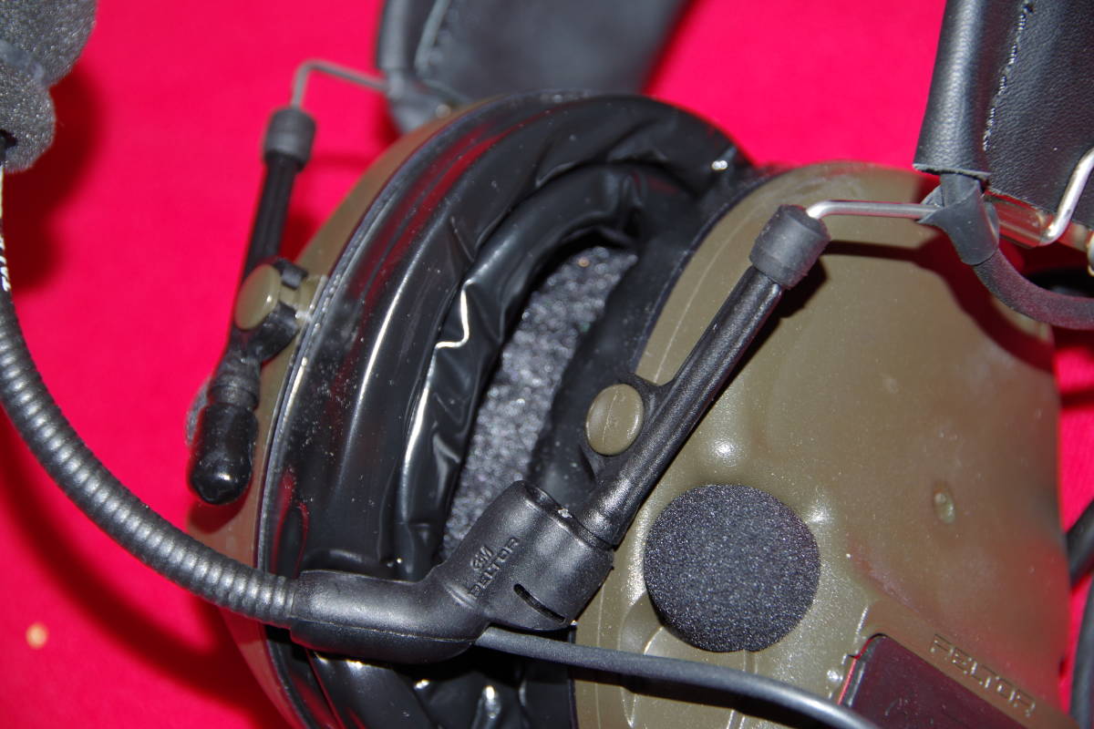実物!未使用!PTT付!OD Green!【PELTOR COMTAC Ⅲ ACH (コムタック