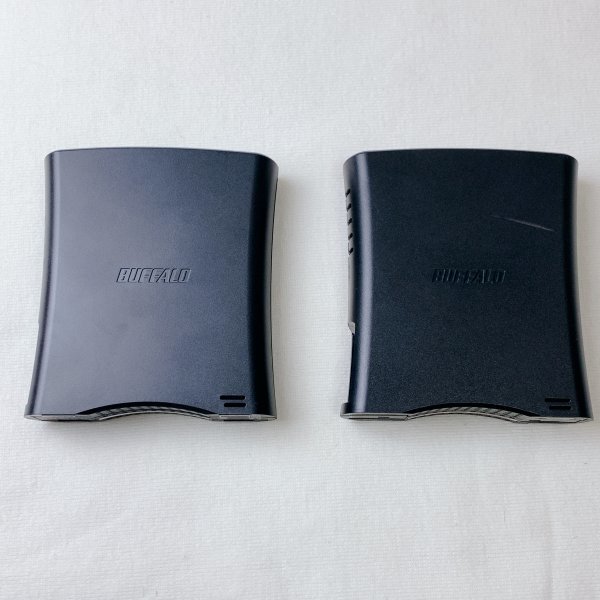 BUFFALO バッファロー♪2個セット 外付けハードディスク 1TB×2 HD-CE1.0TU2/HD-CL1.0TU2 完全動作品_画像3