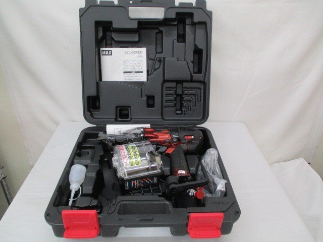 MAX マックス スーパーネイラ コイルネイラ 釘打機 HN-65N3(D)-R MAX マックス スーパーネイラ コイルネイラ 釘打機 HN-65N3(D)-R