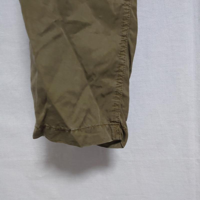 ZARA BASIC 34 ザラベーシック パンツ スラックス Pants Trousers Slacks 茶 ブラウン X カーキ  カーキ 10014460(Mサイズ)｜売買されたオークション情報、ヤフオク! の商品情報をアーカイブ公開