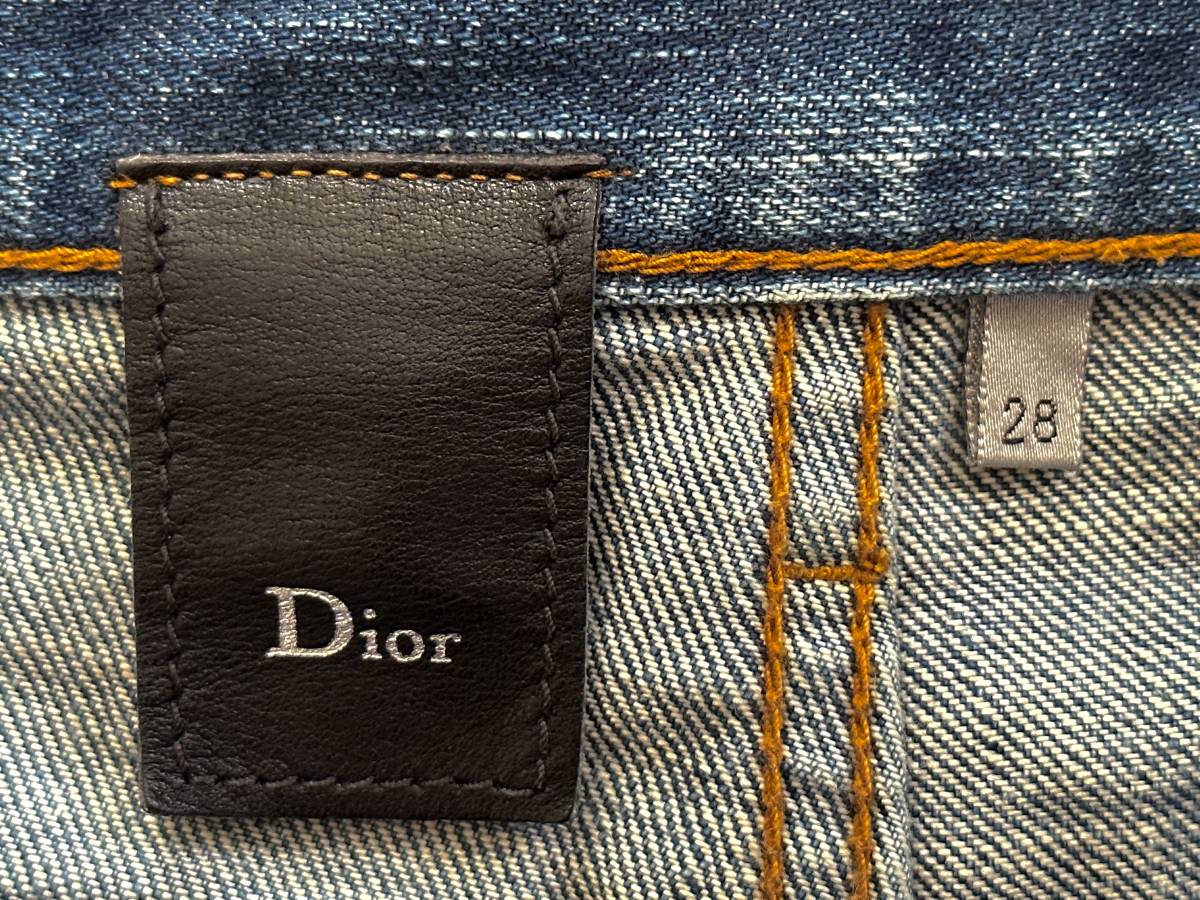 ディオールオム Dior Homme 爪痕ダメージ加工デニム 2006SS ディオールオム Dior Homme 爪痕ダメージ加工デニム 2006SS