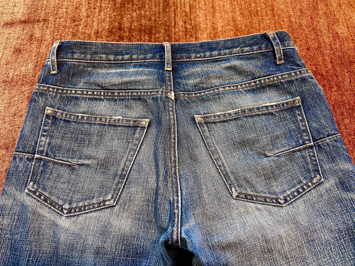 ディオールオム Dior Homme 爪痕ダメージ加工デニム 2006SS ディオールオム Dior Homme 爪痕ダメージ加工デニム 2006SS