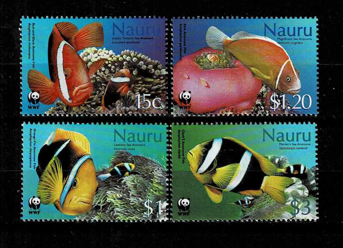ナウル 2003年 熱帯魚切手セットの画像1
