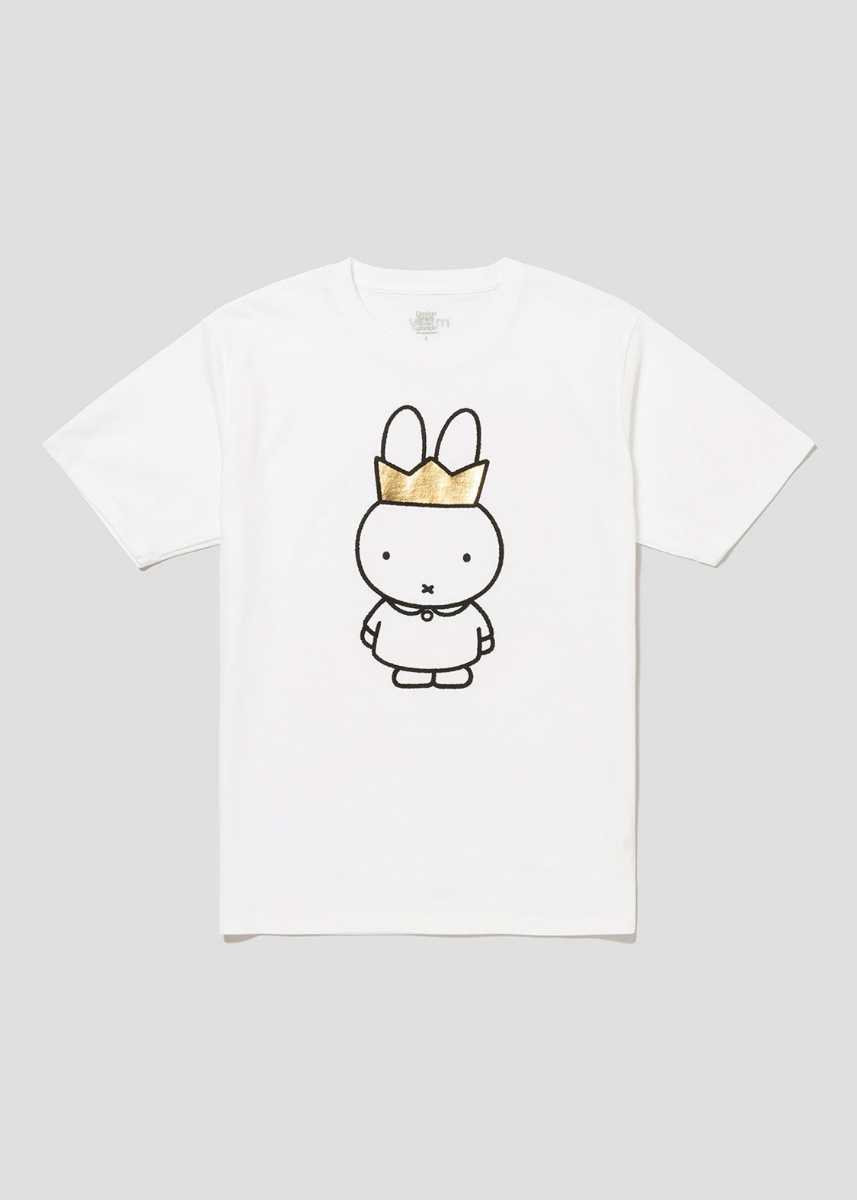 新品未使用！グラニフ ミッフィー クラウン ホワイト Tシャツ Lサイズ