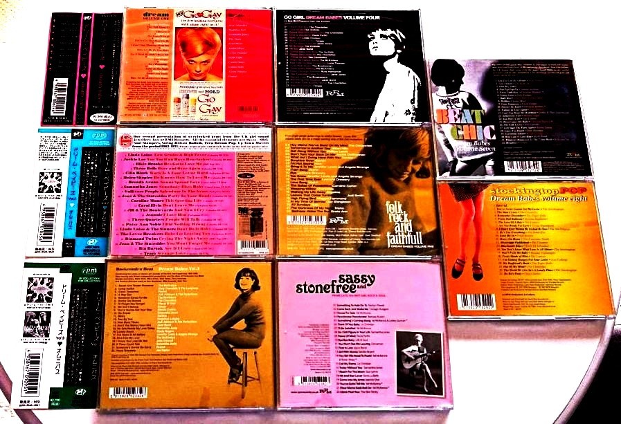 【送料無料】希少盤 60年代英国ガール・ポップ全 8CD,ドリーム・ベイビーズVOL.1～VOL.8 [DREAM BABES Vol.1,2,3,4,5,6,7,8] 英RPM Records